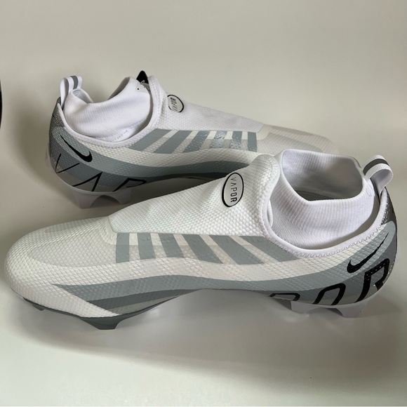 Nike Vapor Edge 360 Pro Football Cleats White Black Size 14 DQ3670-102 - Picture 3 of 7